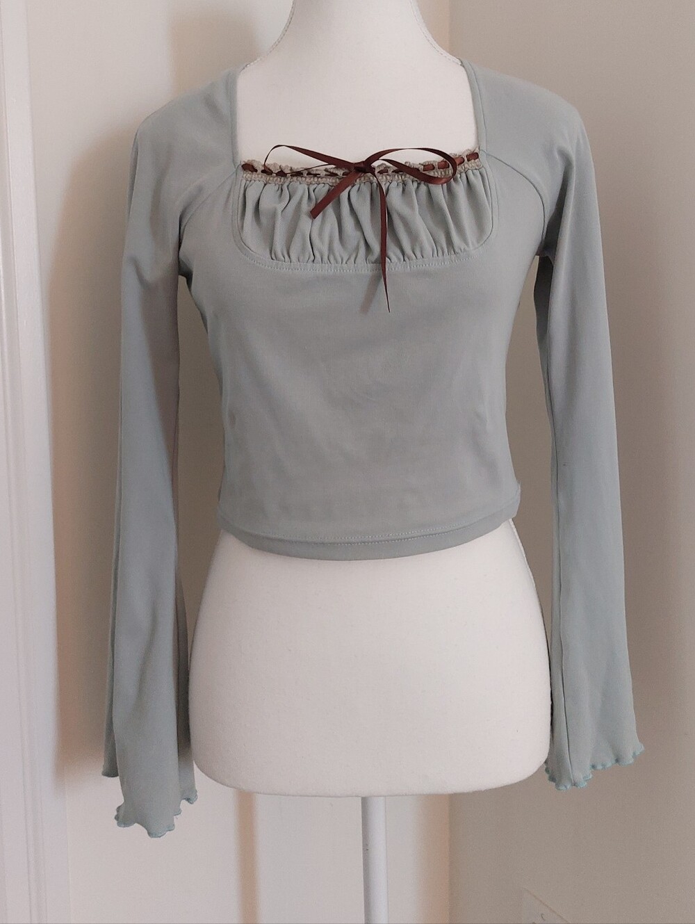 Sagi Dolls | Cropped Teal Top
